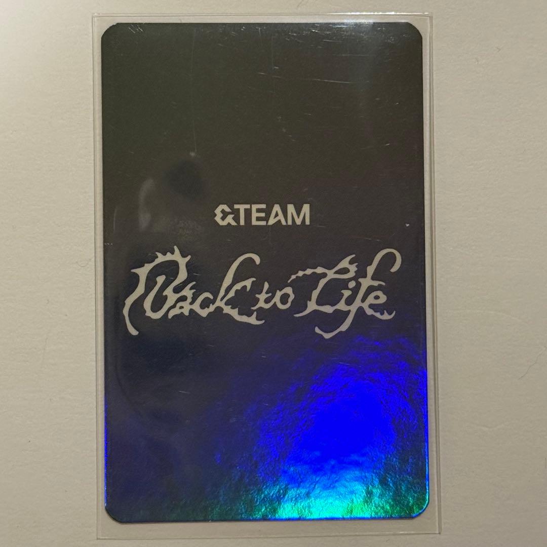 タレントカード &TEAM Back to Life music plant NICHOLAS