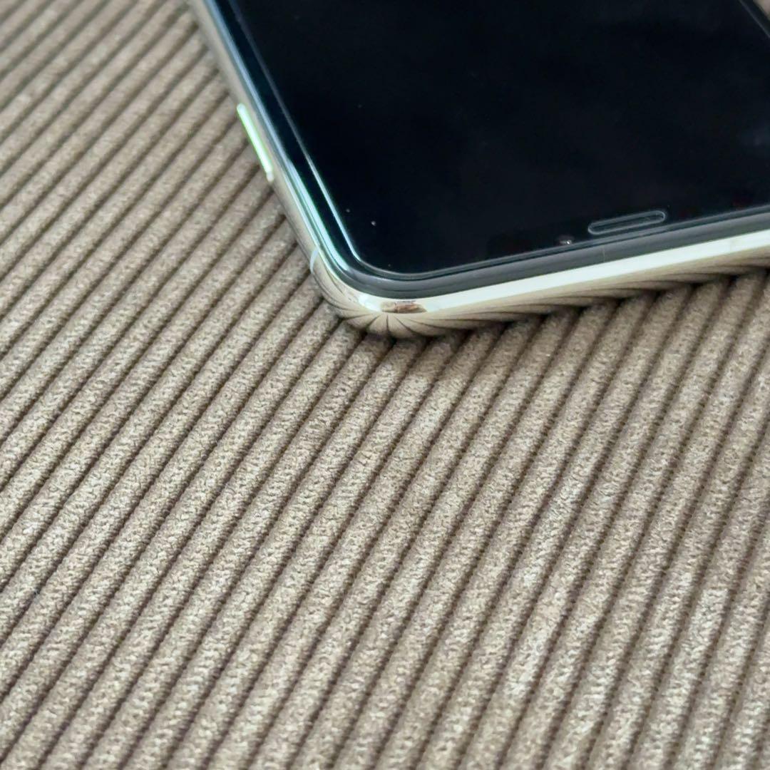 極美品　iPhoneX ホワイト　64GB ケース付き