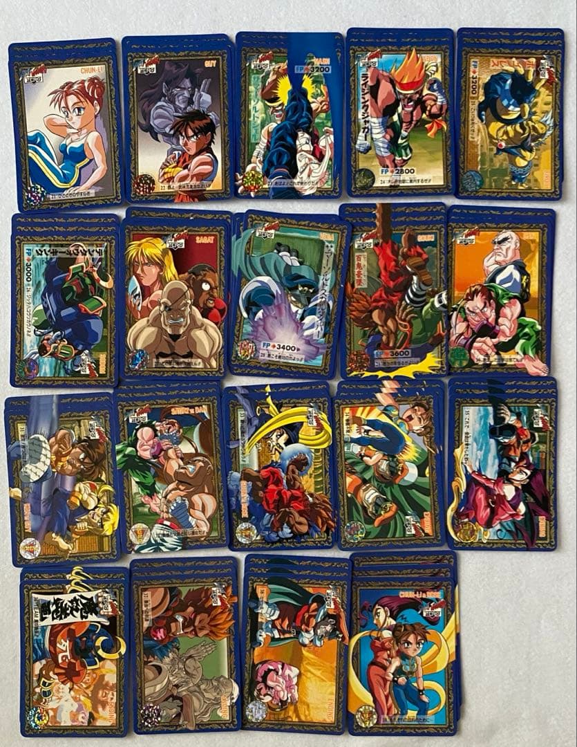 ストリートファイターZERO カード　コンプリートセット　スト2 CAPCOM