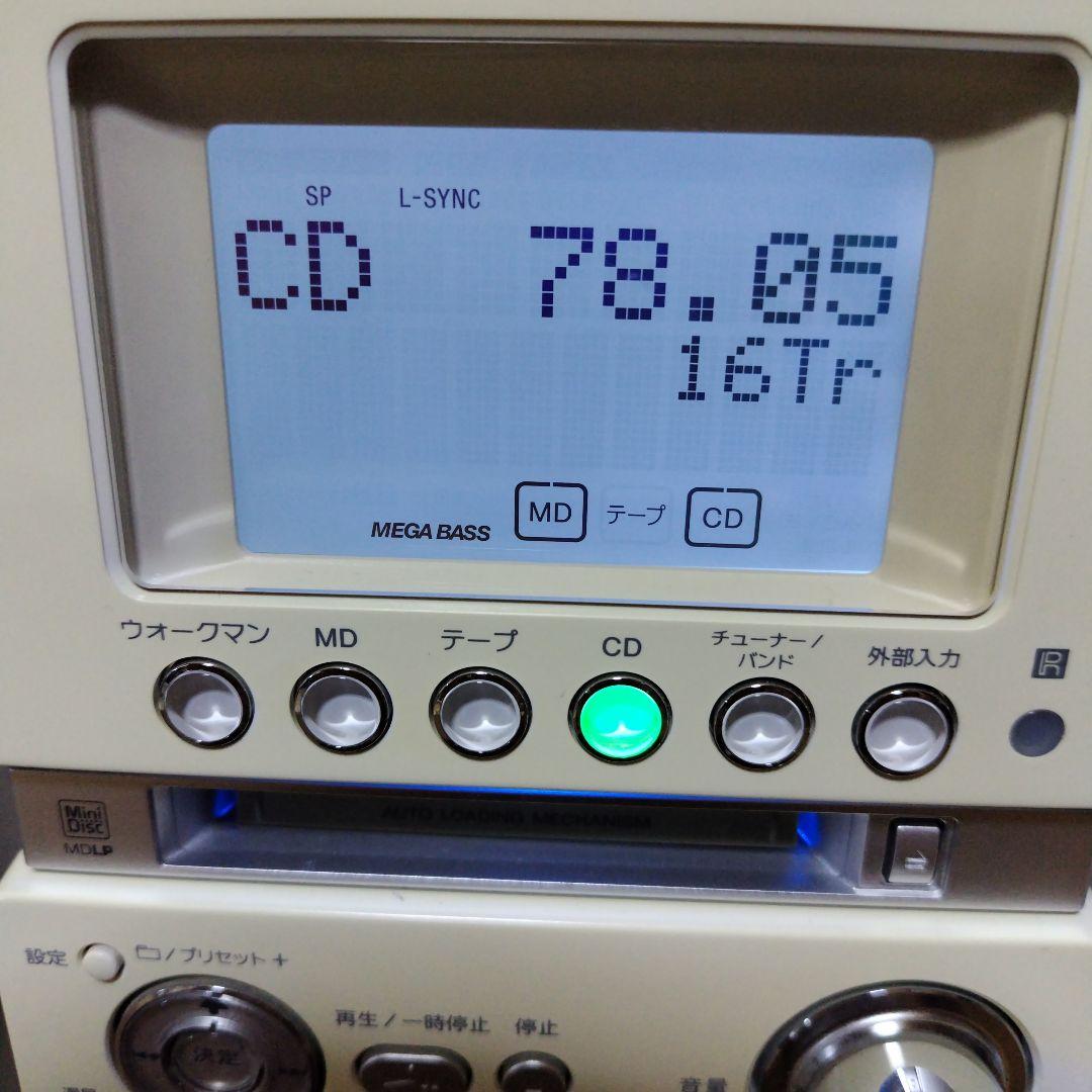 SONY ソニー　CMT-M35WM（ HCD-M35WM）ミニコンポ　白