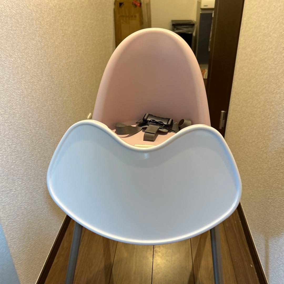 美品　激レアピンク　BABYBJÖRN 高椅子 ベビー