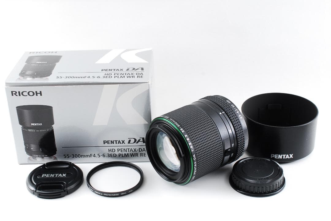レンズ(ズーム) HD PENTAX DA 55-300/F4.5-6.3ED PLM WR RE