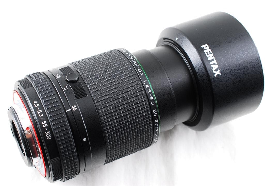 レンズ(ズーム) HD PENTAX DA 55-300/F4.5-6.3ED PLM WR RE