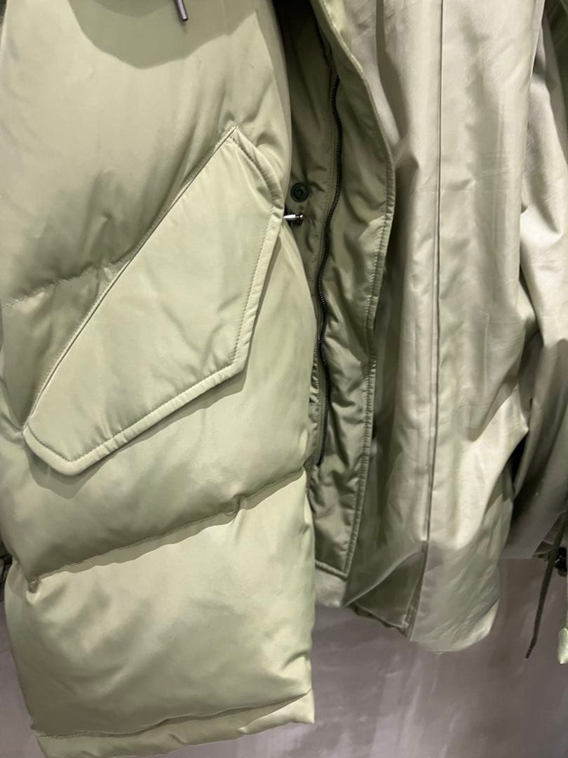 VACHEMENT タフタ モッズ ダウン