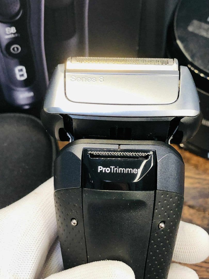 【美品】Braun S8 8563cc メンズ電気シェーバー ブラウンシリーズ8