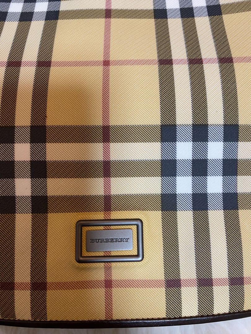 【美品】バーバリー BURBERRY ノバチェック　ショルダーバッグ