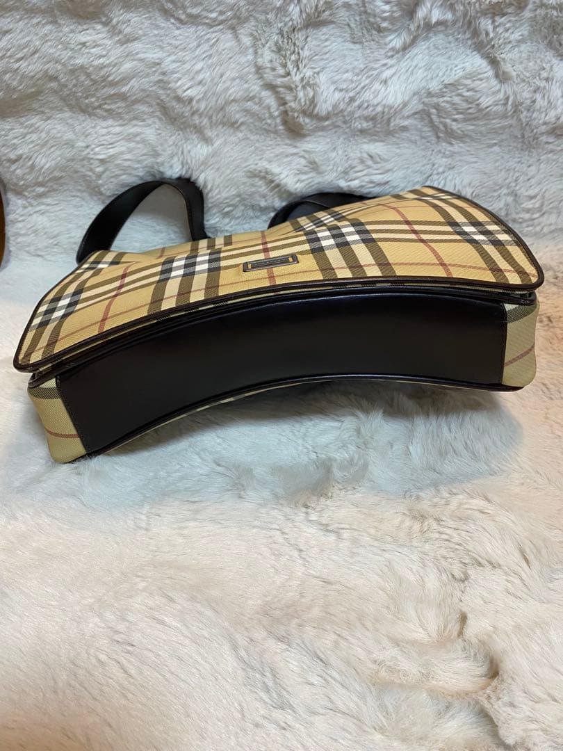 【美品】バーバリー BURBERRY ノバチェック　ショルダーバッグ