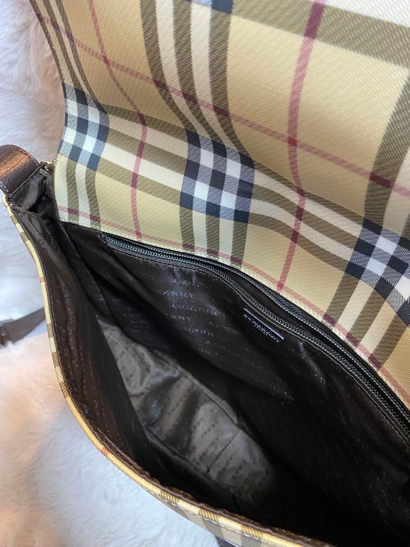 【美品】バーバリー BURBERRY ノバチェック　ショルダーバッグ