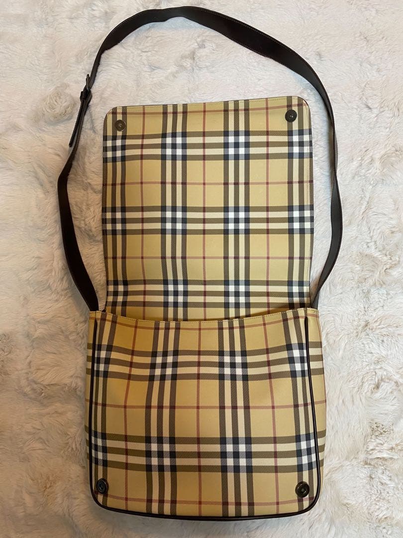 【美品】バーバリー BURBERRY ノバチェック　ショルダーバッグ