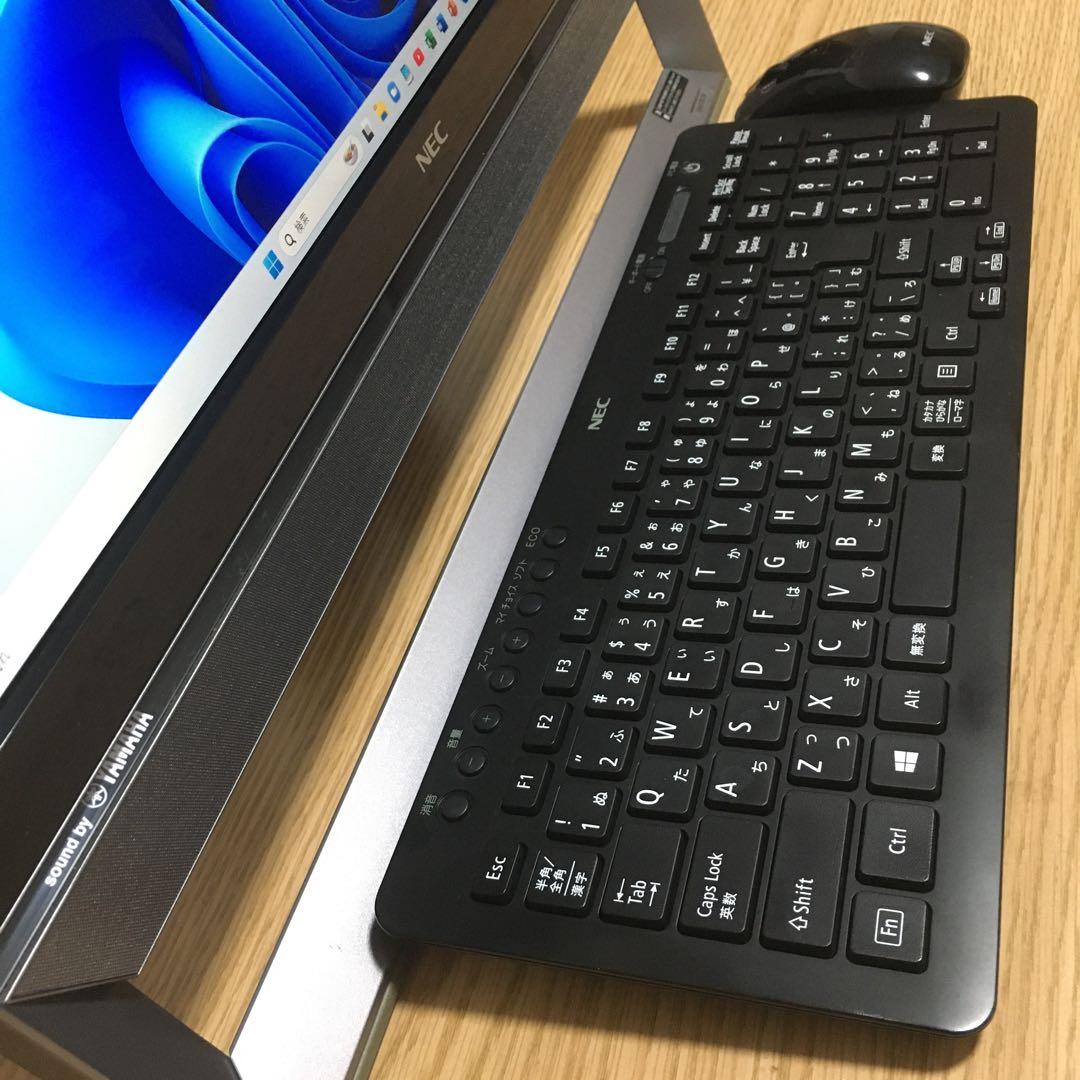 すぐ使えます!! NEC LAVIE 一体型 デスクトップ Win11 地デジ