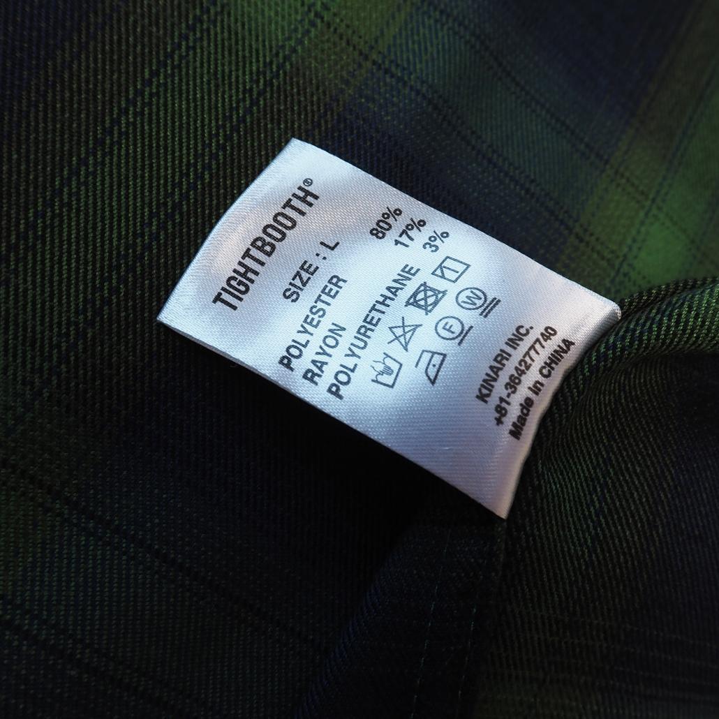 TIGHTBOOTH PRODUCTION TBPR 24FW オンブレシャツ