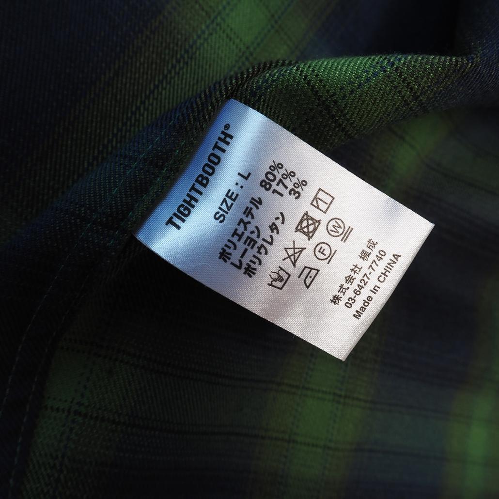 TIGHTBOOTH PRODUCTION TBPR 24FW オンブレシャツ