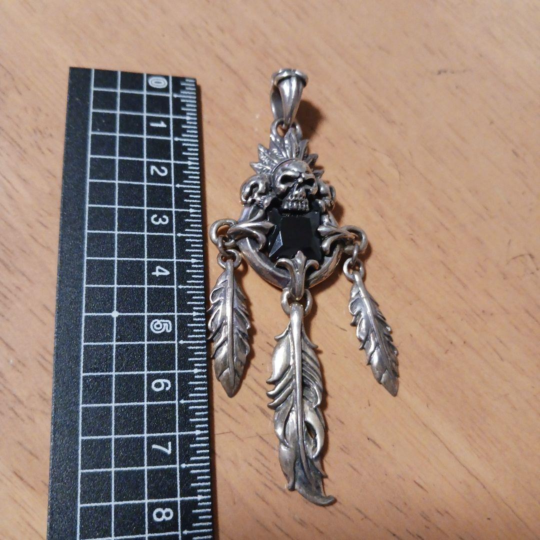 ジナブリング　Debut Silver　スカルフェザー　大迫力