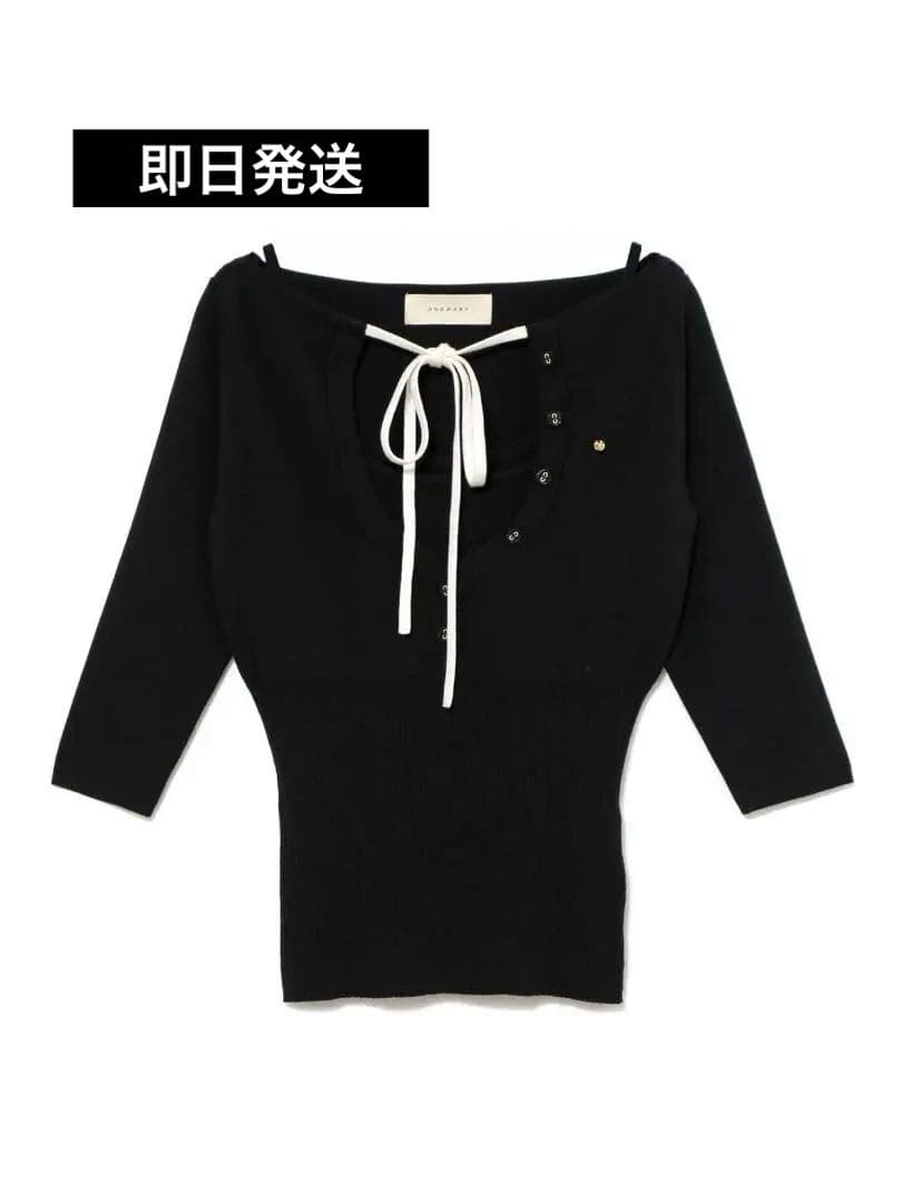 トップス Andmary Hein ribbon knit tops