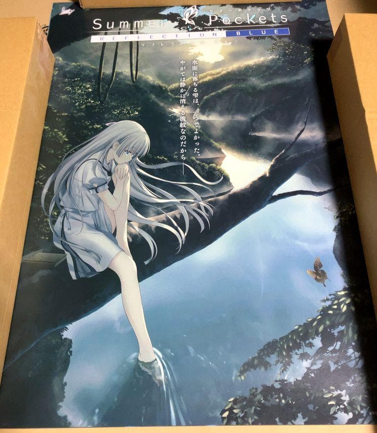 9枚 公式ポスター Summer Pockets REFLECTION BLUE