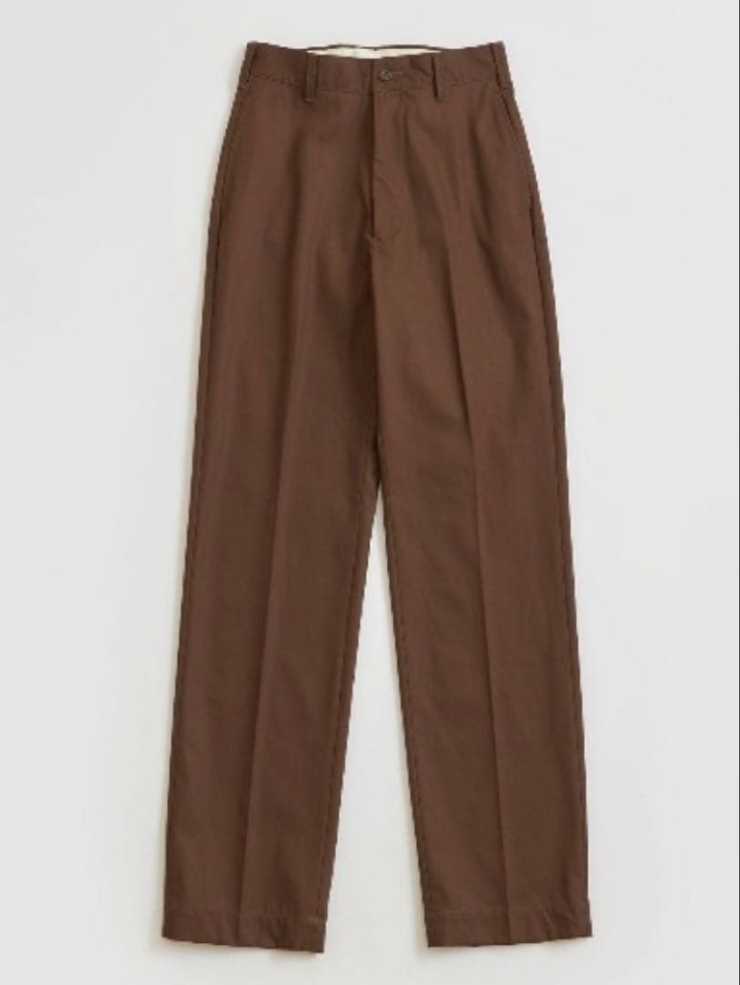 パンツ THE SHINZONE WASHED HIGH WAIST CHINO/P0