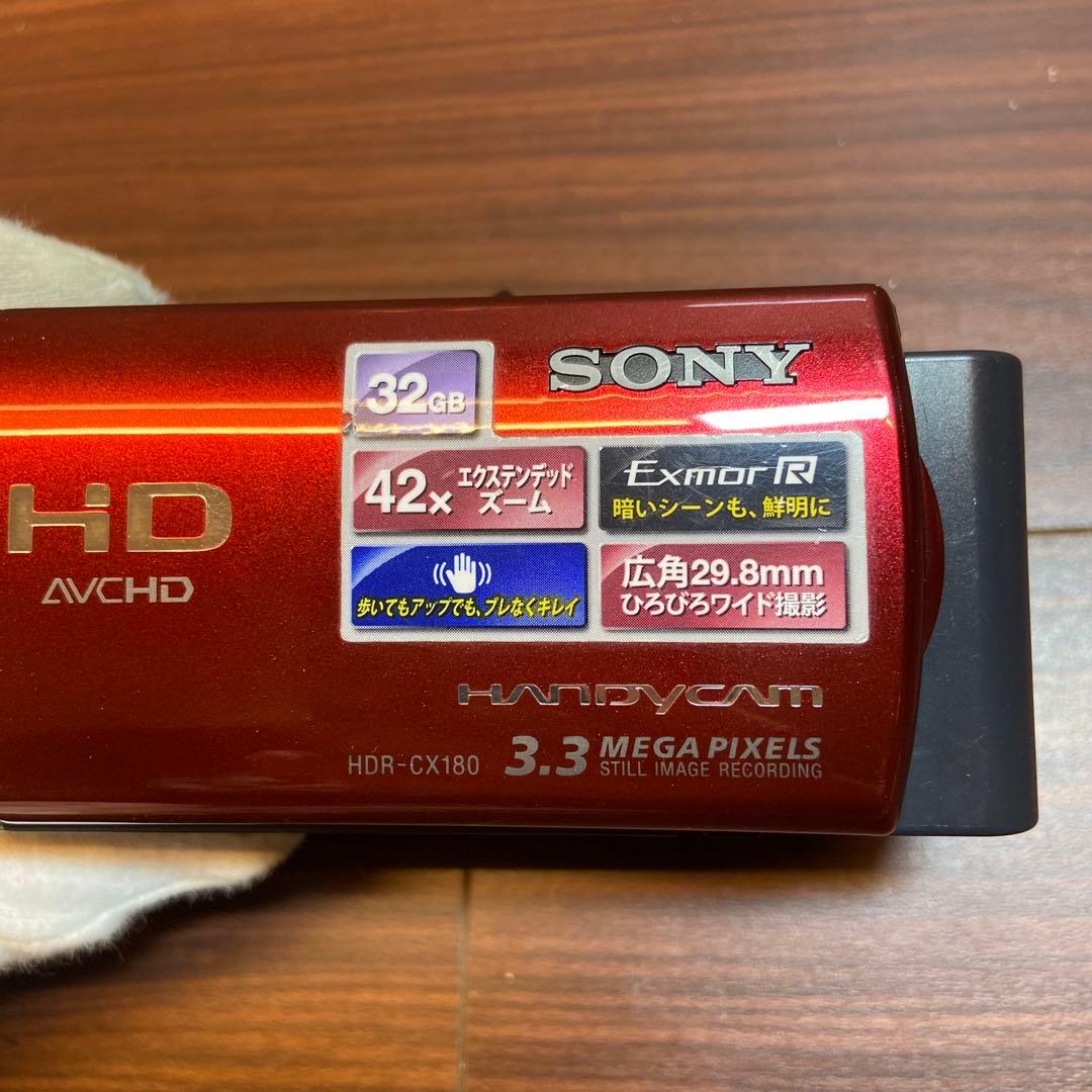 SONY HDR-CX180ビデオカメラ ほぼ新品 4650