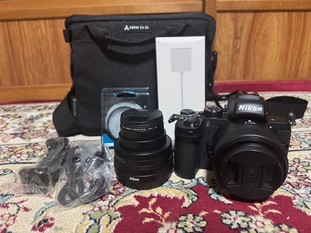 初心者セットNikon Z50 標準&単焦点レンズセット　カメラケース付き
