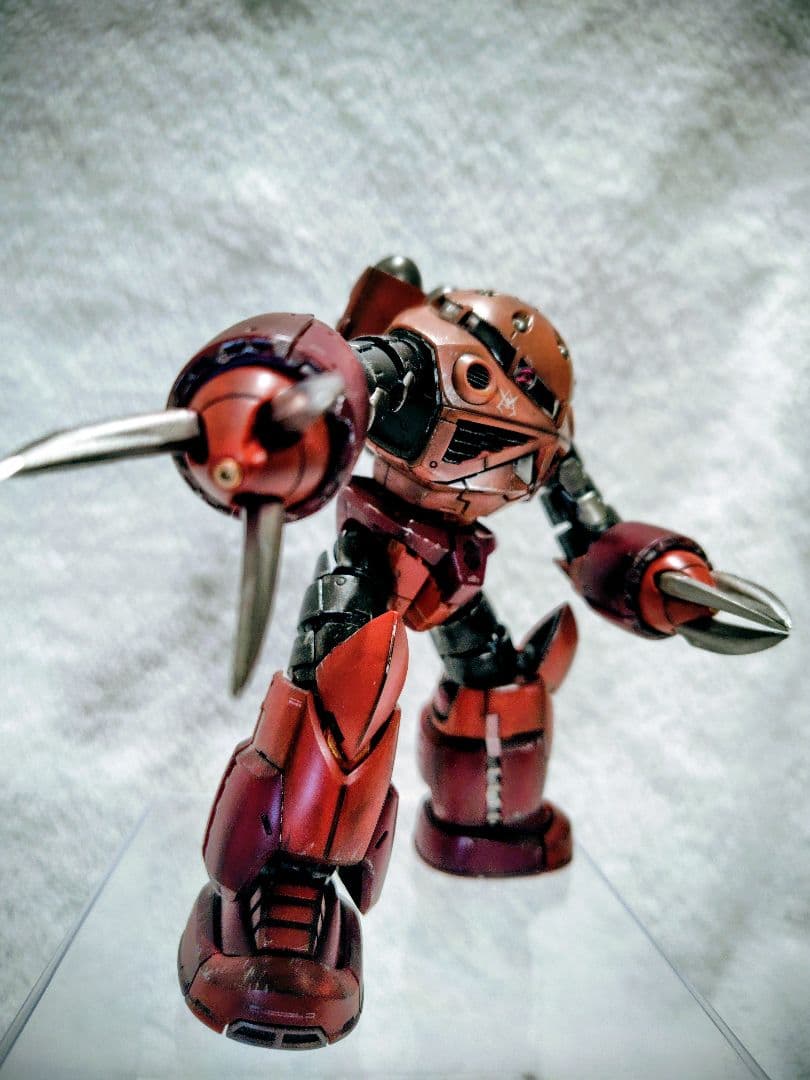 塗装済み完成品　シャア専用　セット売り　RGズゴック　HGザクⅡ HGゲルググ