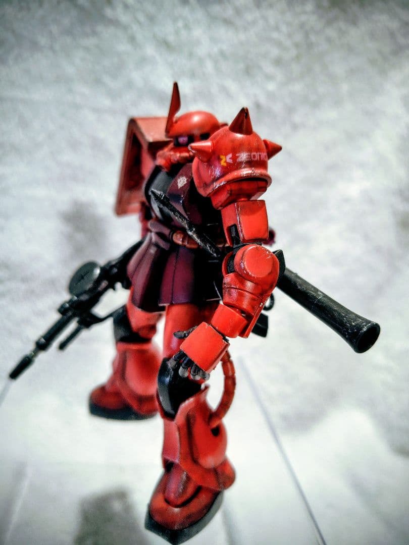 塗装済み完成品　シャア専用　セット売り　RGズゴック　HGザクⅡ HGゲルググ