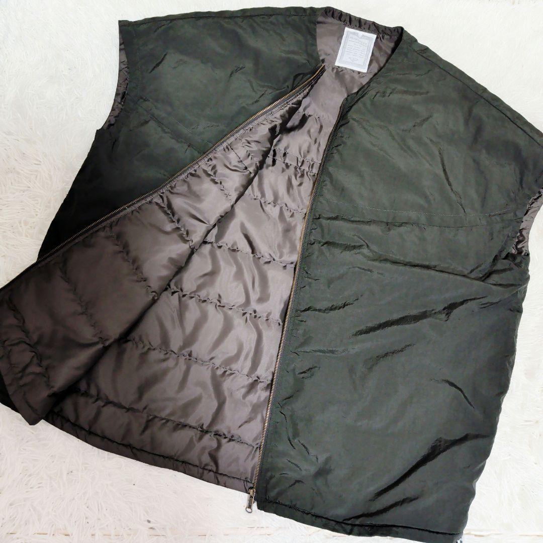 【美品】BEARSLEY ビアズリー ダウンビッグジレ ダウンベスト