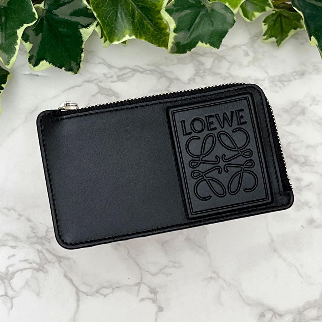 ロエベ カードホルダー ケース 現行品 ブラック LOEWE