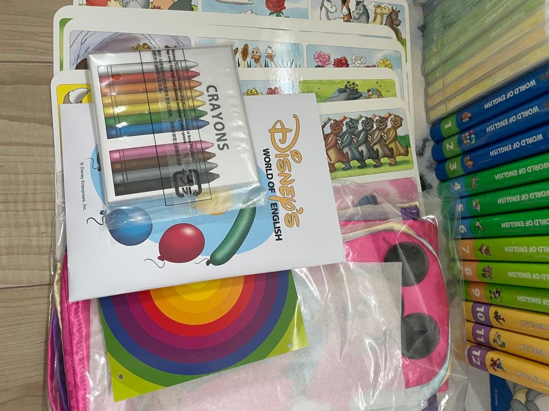 DWE ディズニー英語システム　メインプログラムフルセット　ほぼ未使用　442