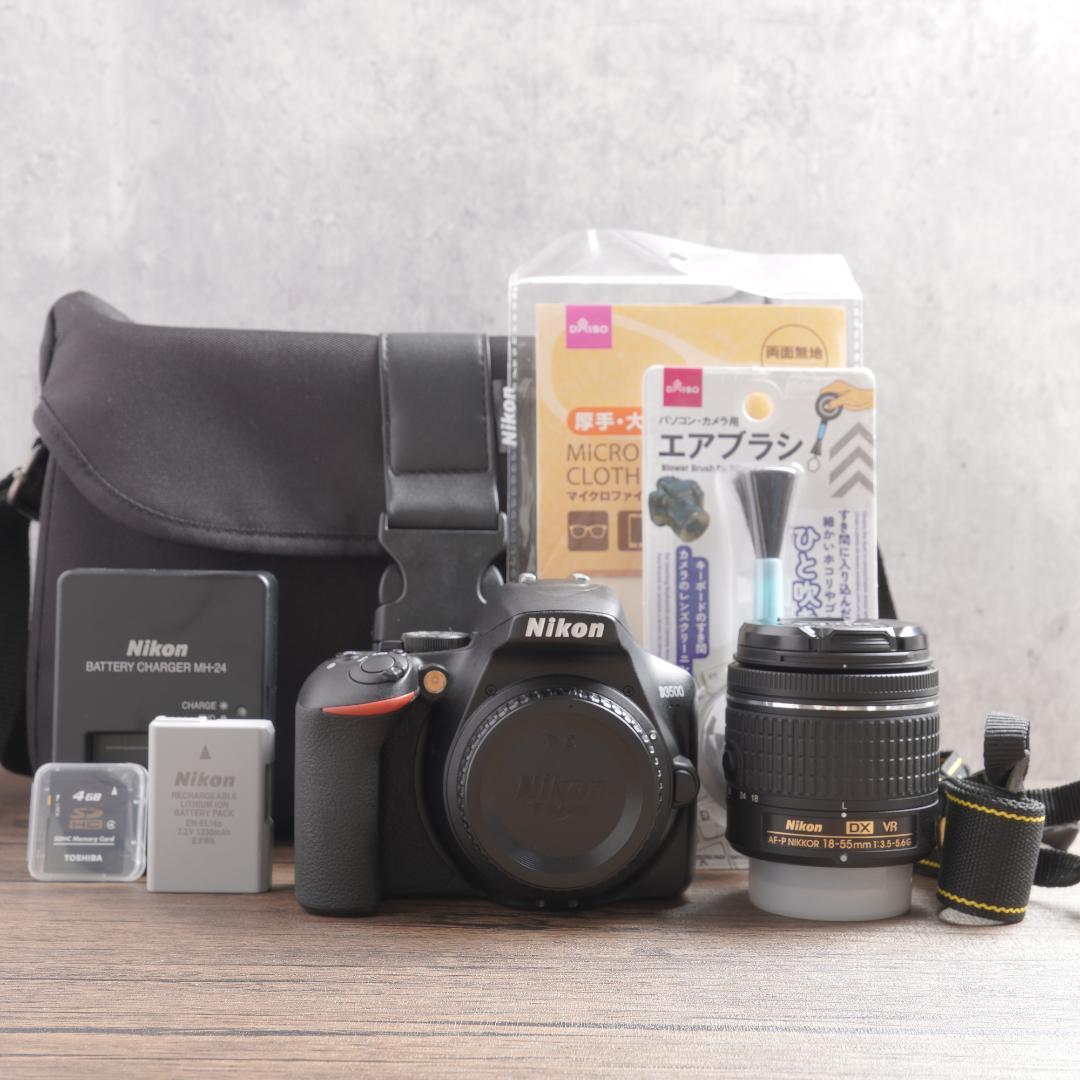 ✨ショット数167回で新品級✨Wi-Fi搭載✨Nikon D3500　945-1