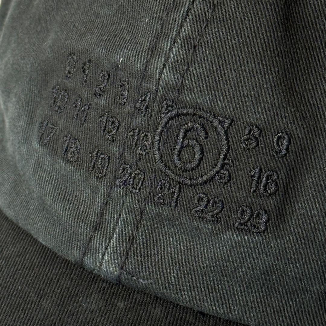 MM6 Maison Margiela キャップ ブラック W