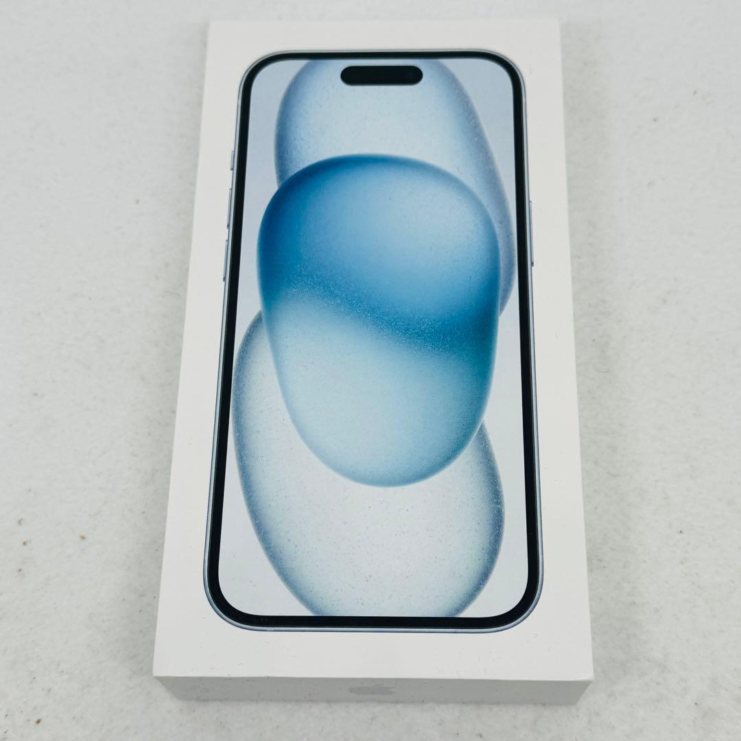 iPhone 15 ブルー 128GB 未使用品