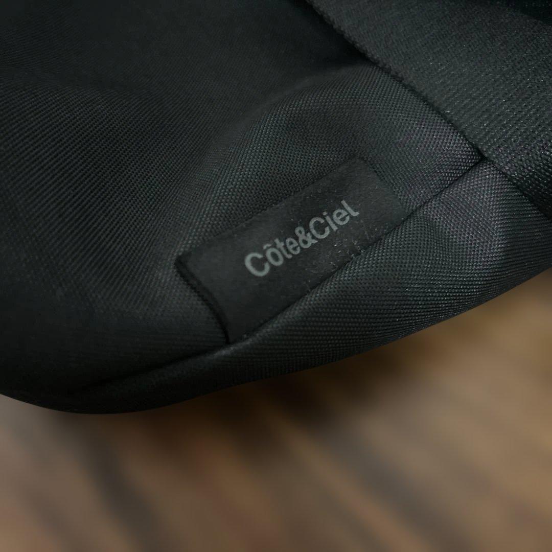 Côte&Ciel（コート&シエル）メッセンジャーバッグ ブラック