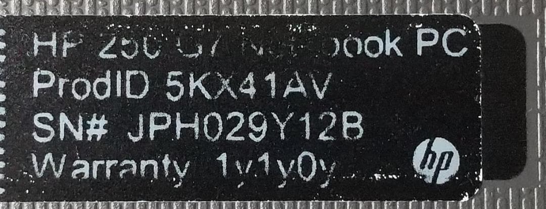 HP 250 G7 8世代 i5 Win11 16GB SSD新同品 オフィス付