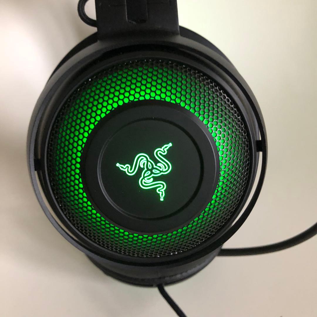 Razer Kraken Kitty ゲーミングヘッドセット 猫耳 ブラック