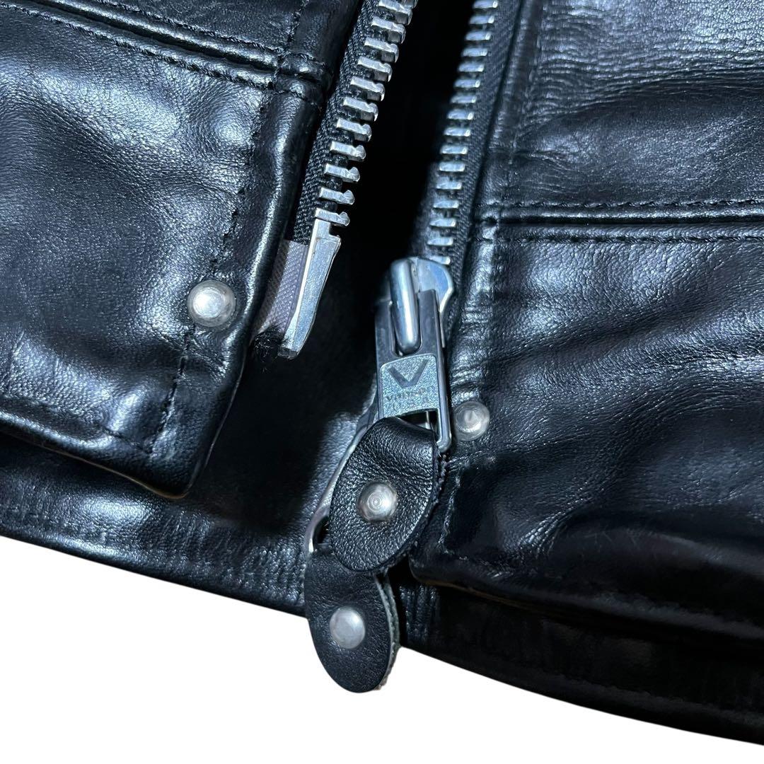 美品vanson バンソン VAJ3 ジュンヤモデル ライダース ジャケットXS