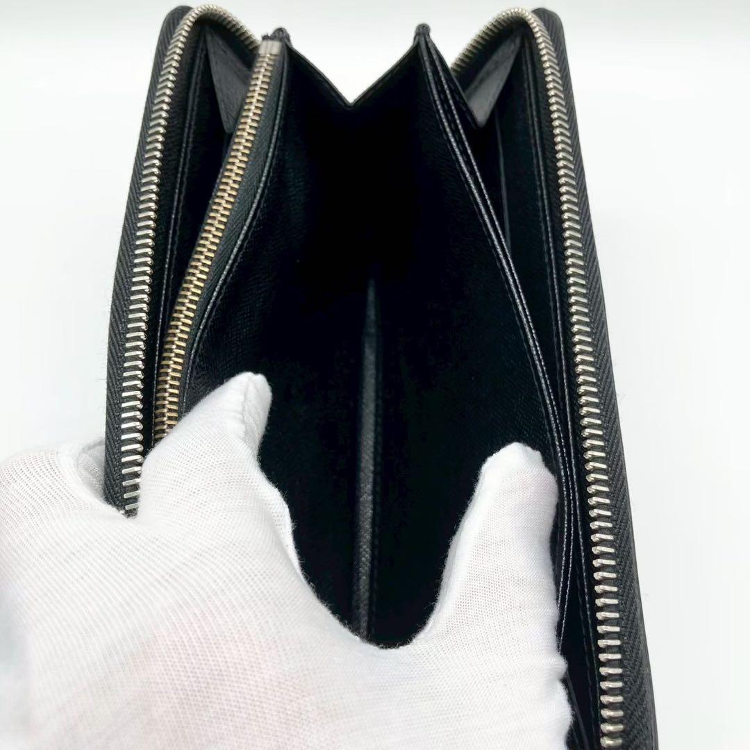 【値段交渉可能】ジッピー・ウォレット エピ ノワールブラック