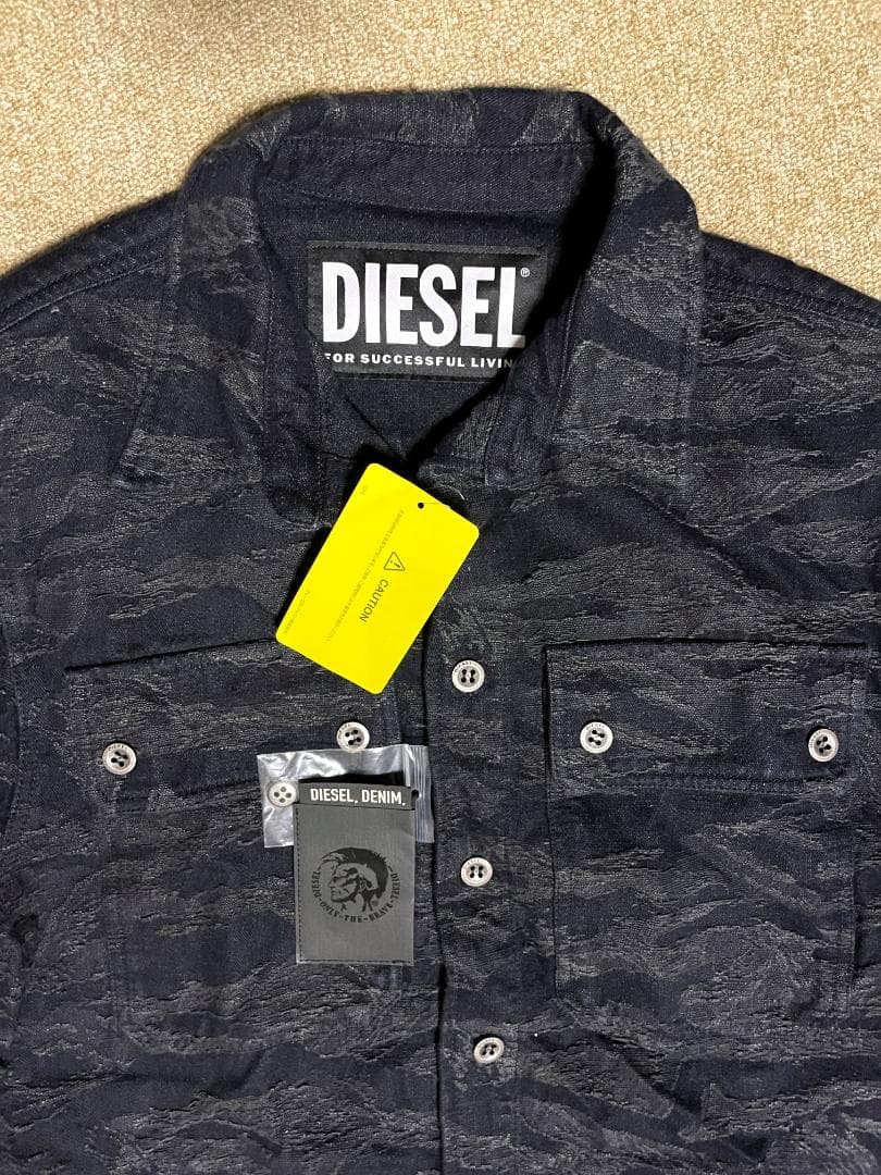 DIESEL　ディーゼル　 デニム　シャツ　ジャケット　新品未使用　タグ付き