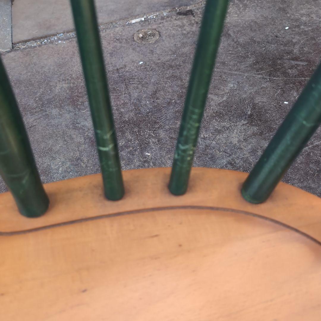 希少カラー 飛騨産業 ロッキングチェア ヴィンテージ品　中古