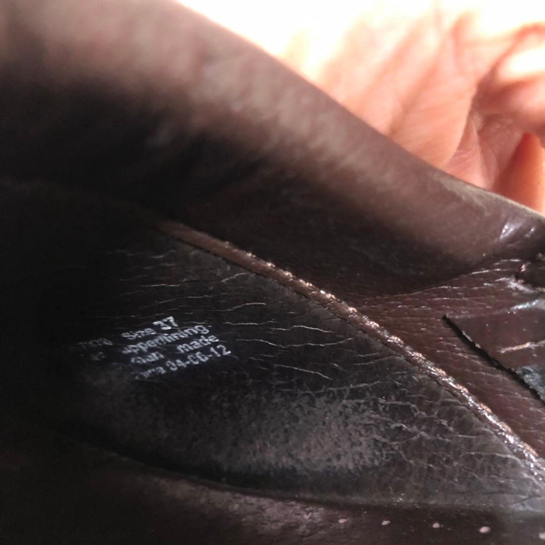 ダンスコサボプロフェッショナルスエードレザー茶37