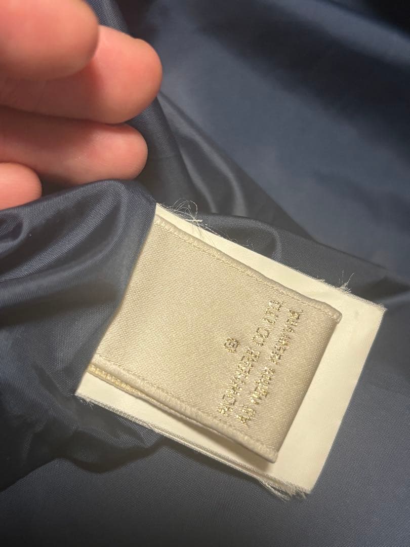 A BATHING APE スノーボードジャケット　ネイビー