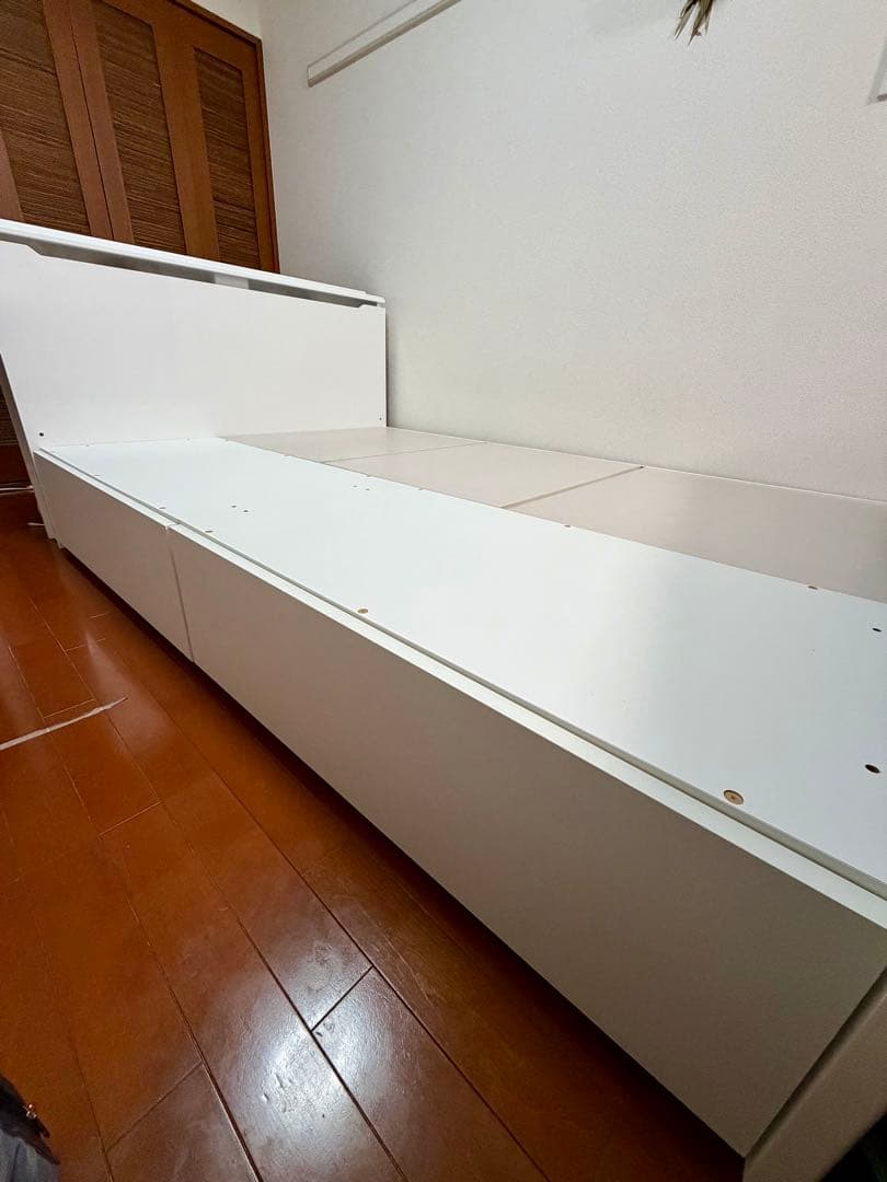 【引取り限定価格】ニトリ　ダブルベッドフレーム　コンソン