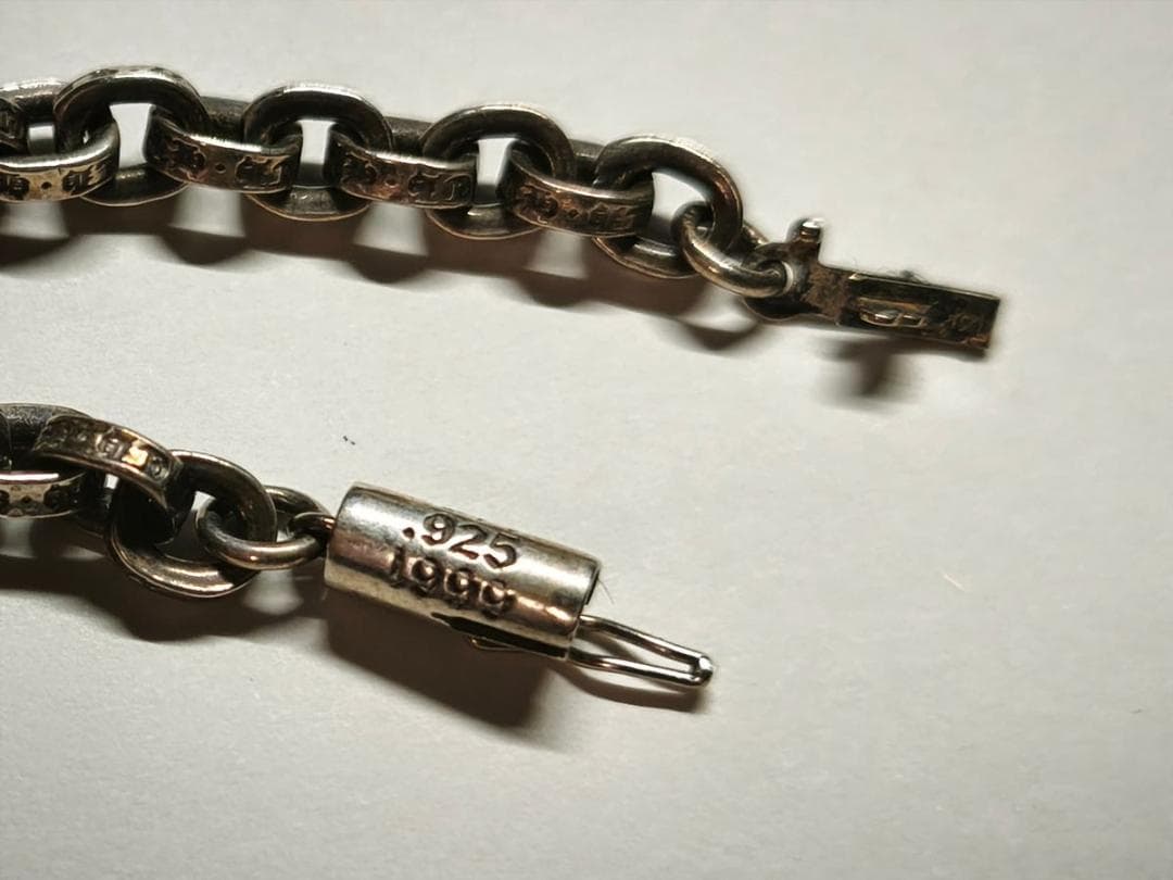 CHROME HEARTS　クロムハーツ ペーパーチェーン 20インチ50.8㎝