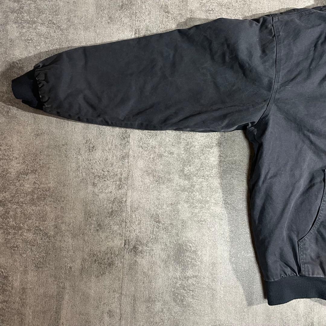 Dunbrookeダック地アクティブジャケットL鬼フェード刺繍ロゴvintage