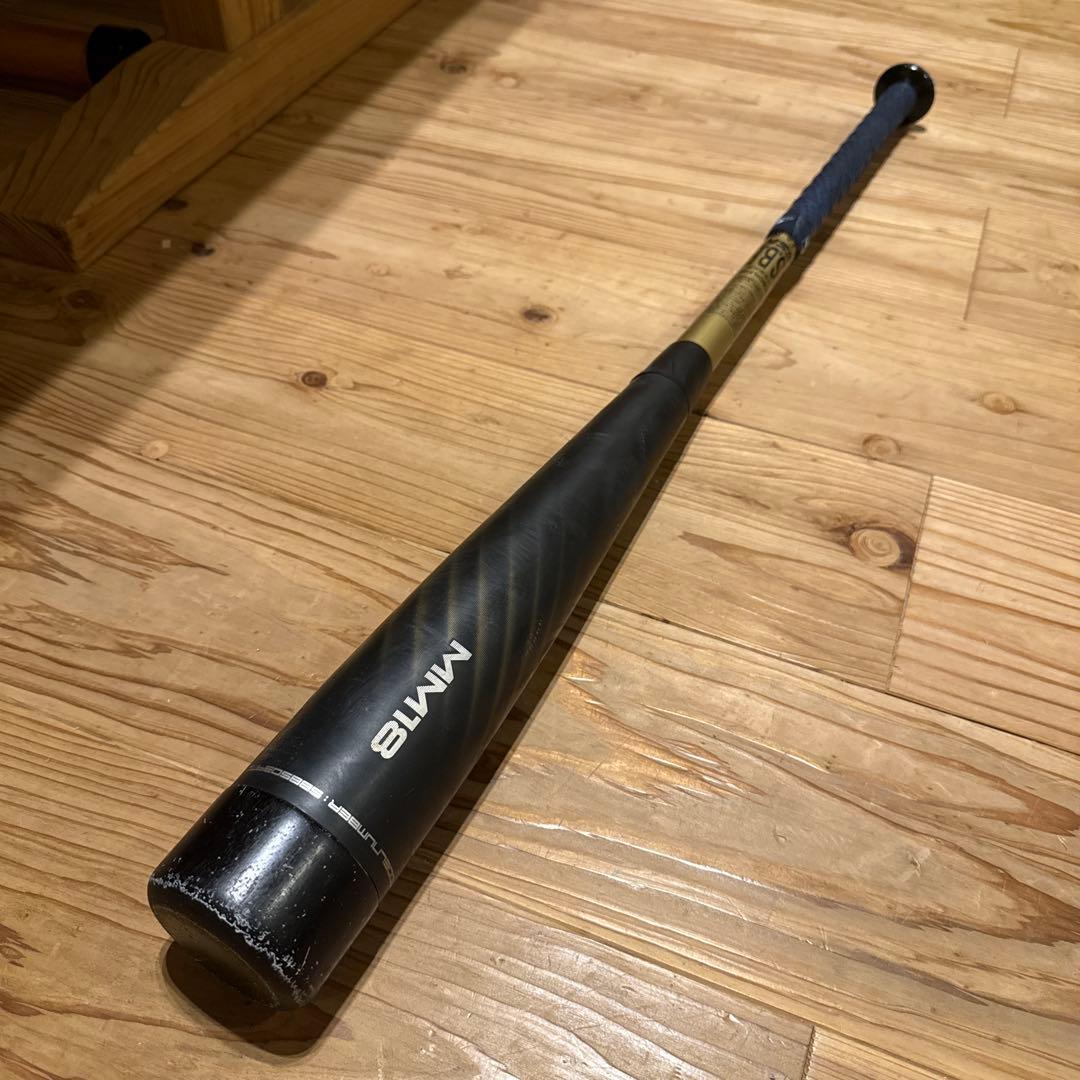 リザードスキンズグリップMM18 少年軟式野球バット80cm ミドル