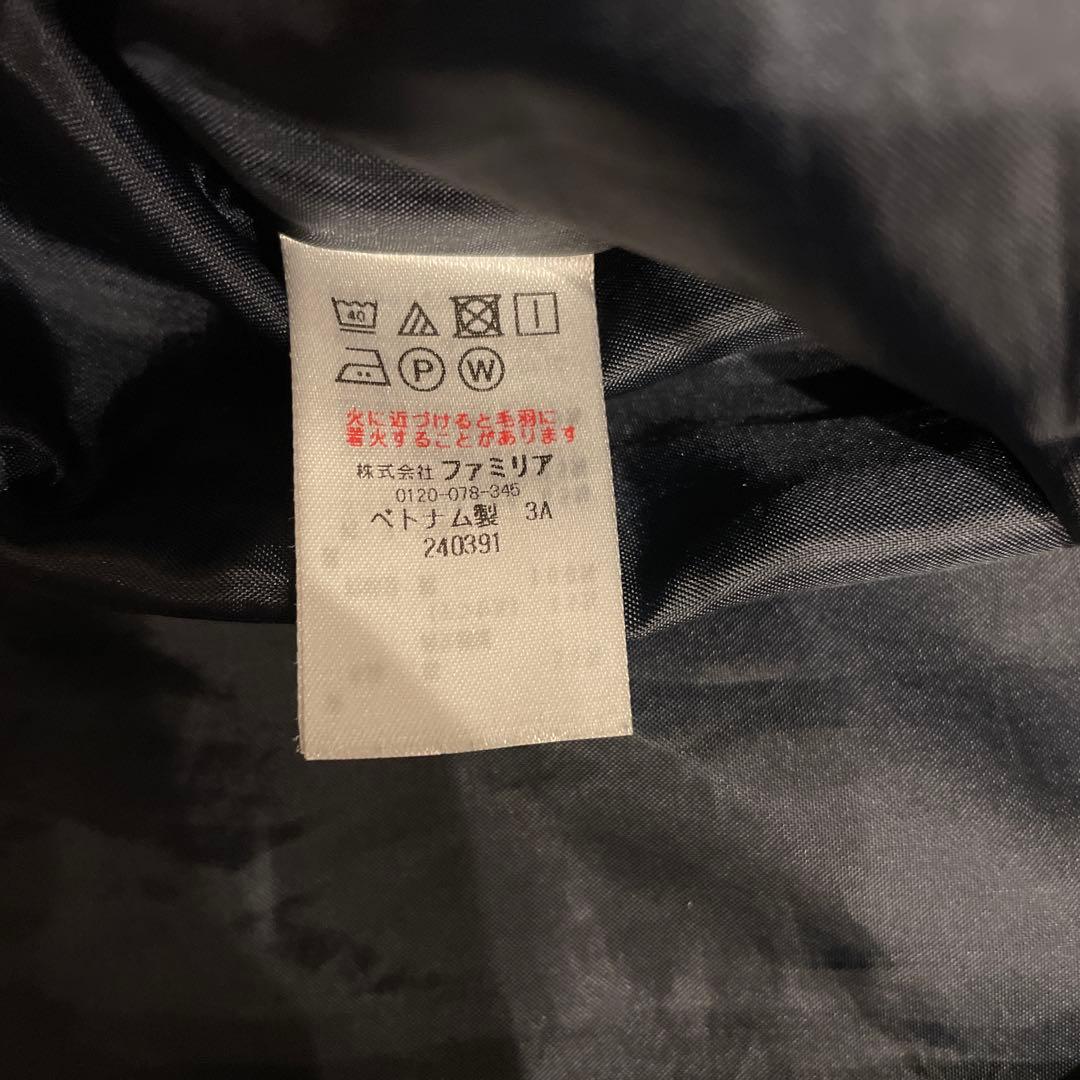 【美品】familiar 赤　チェック柄　ワンピース　110㎝