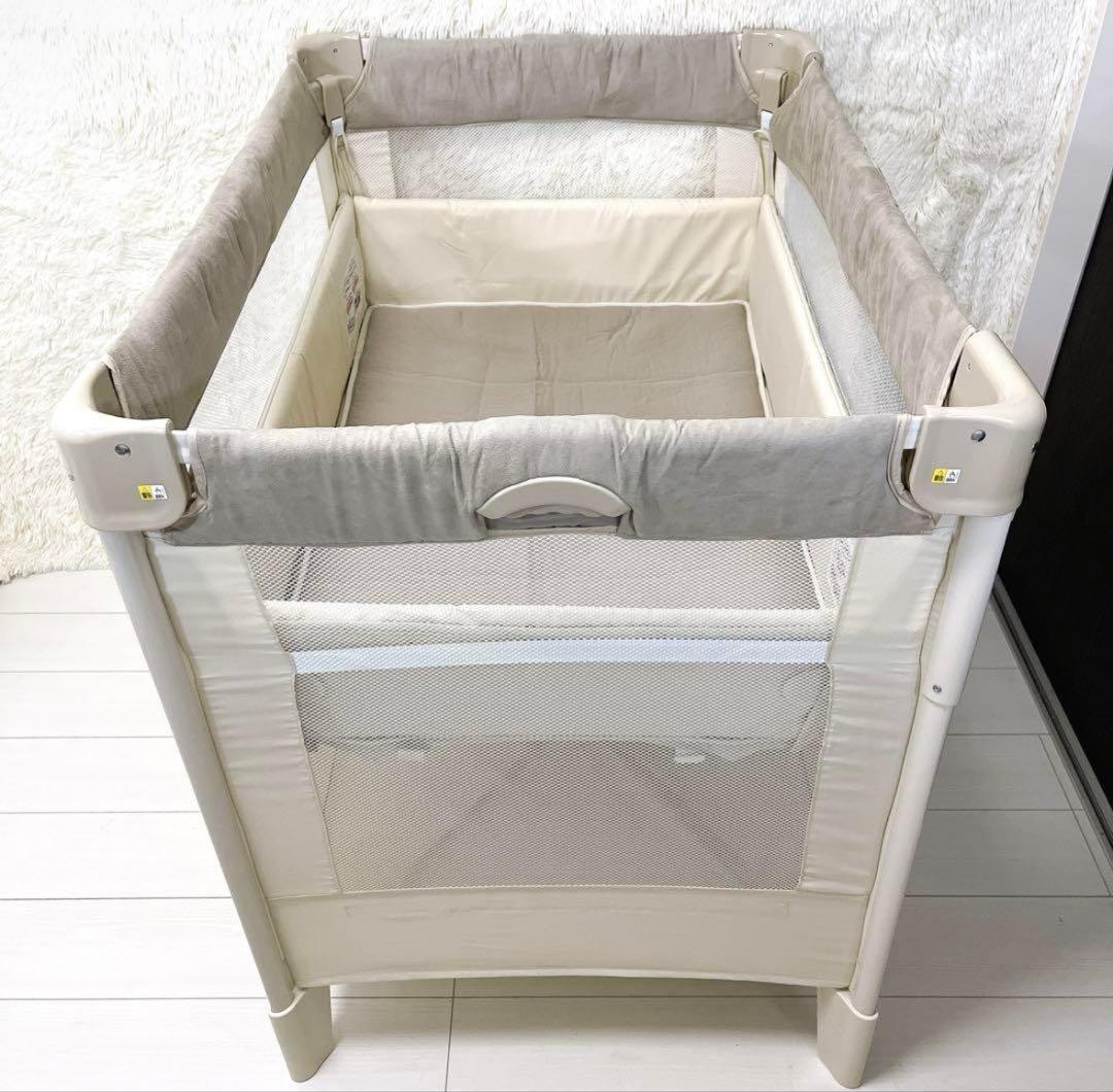 Aprica アップリカ　ベビーベッド　ココネルエアープラス　極美品