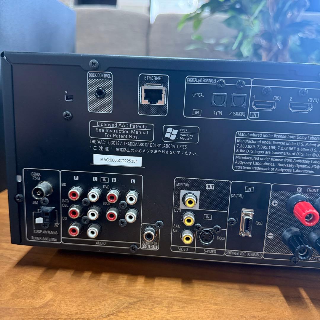 DENON AVR-1912 AVレシーバーアンプYAMAHA 3.1chセット