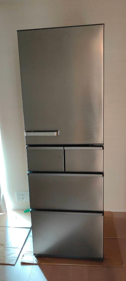 AQUA AQR-SV42H チタニウムシルバー （定格内容積415L）