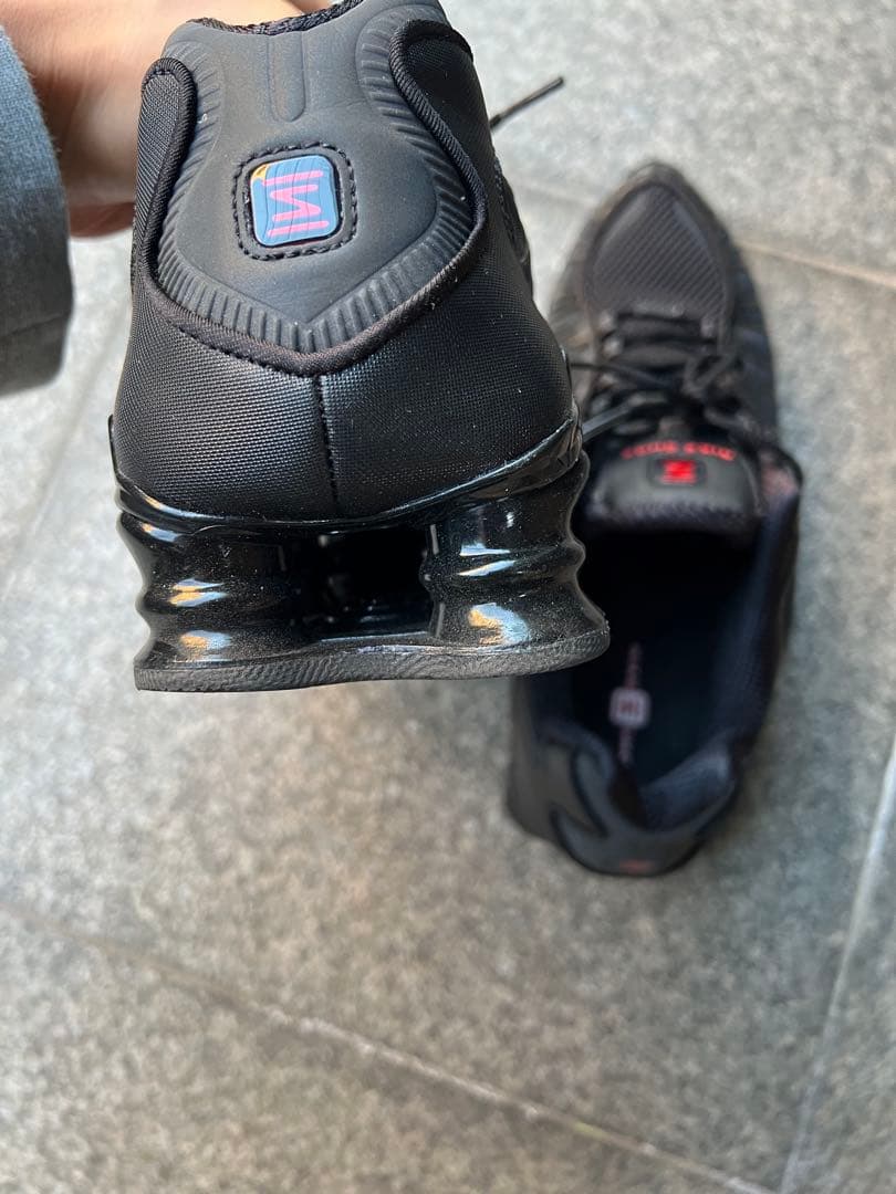 靴 NIKE SHOX TL BLACK