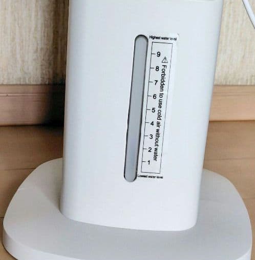 【タワーファン】白 冷風機 リモコン付 風量調整 1台多役 省エネ エアコン 涼