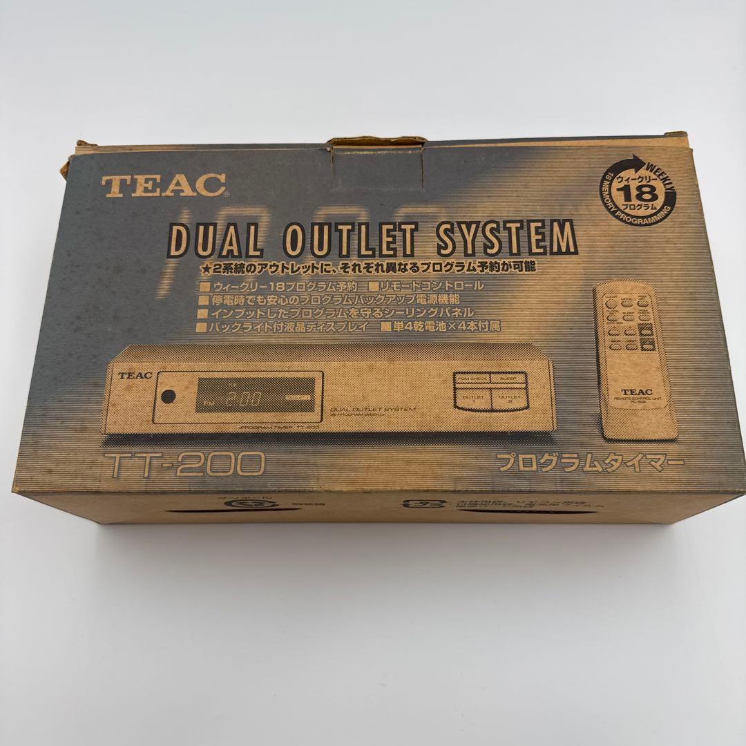 TEAC TT-200 デュアルアウトレットシステム　新品未使用
